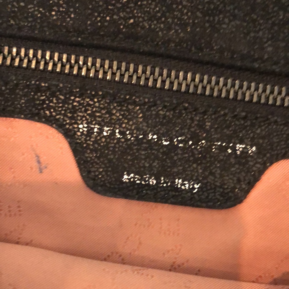 Stella McCartney Black Falabella Mini Chain Crossbody - Picture 4 of 8